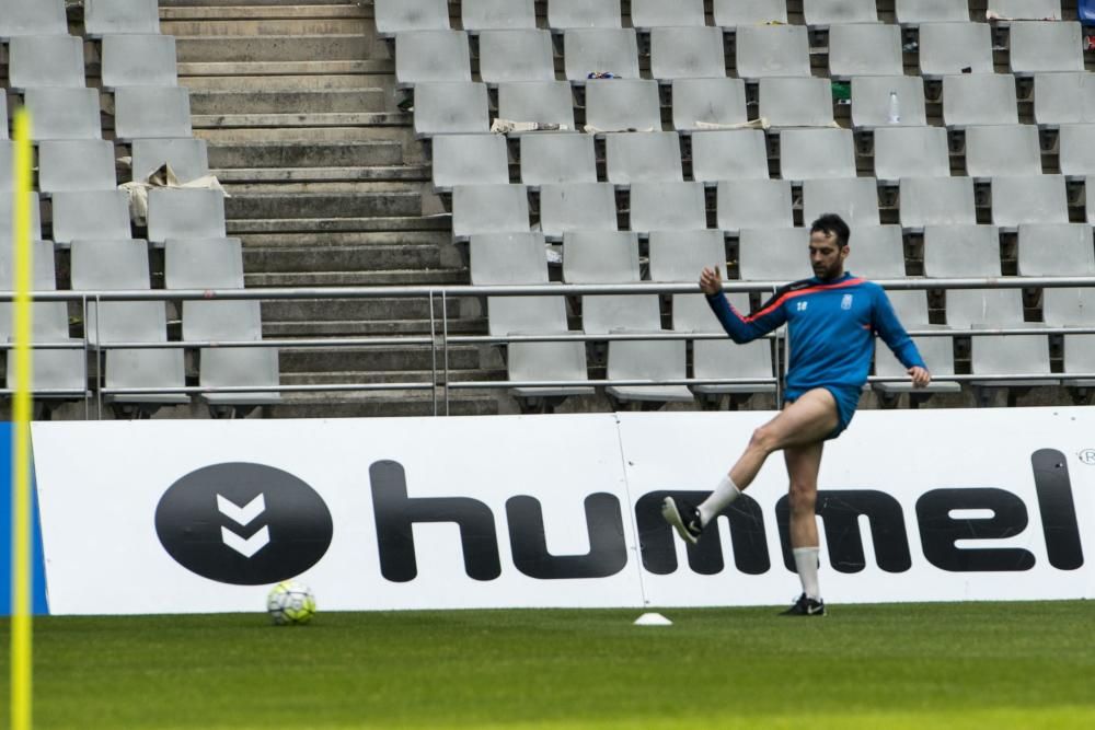 Entrenamiento del Real Oviedo