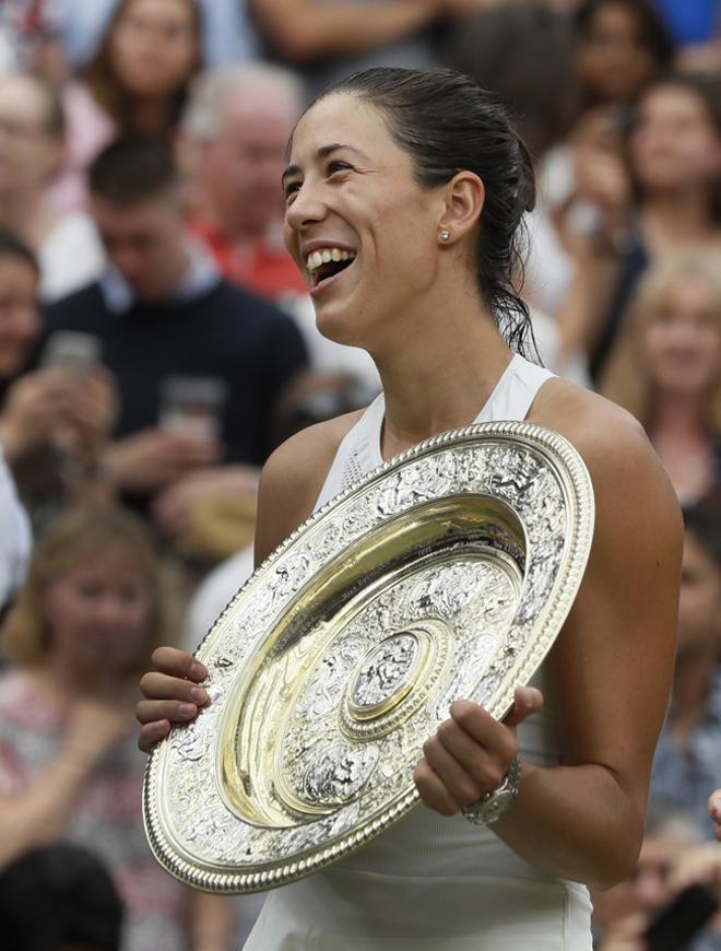 Garbiñe Muguruza gana el torneo de Wimbledon 2017