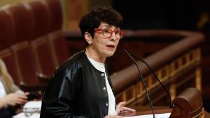 La nueva portavoz del PNV, Maribel Vaquero, en una foto en el Congreso