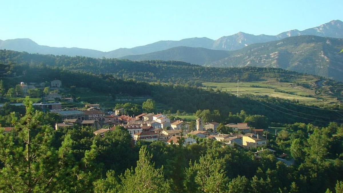 El poble de Vallcebre, en una imatge d'arxiu