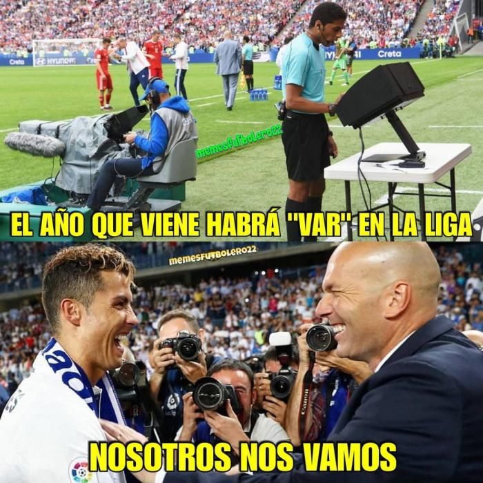 Los memes de la dimisión de Zidane