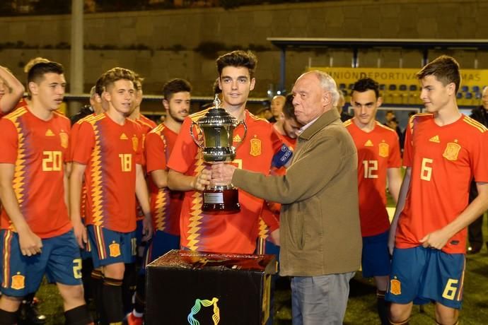 08-02-19. LAS PALMAS DE GRAN CANARIA. Final de la Copa del Atlántico entre España y Japón.  FOTO: JOSÉ CARLOS GUERRA.