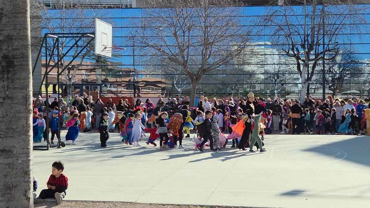 Desfile del Carnaval en los colegios.
