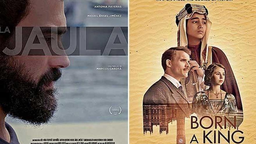 Carteles oficiales de las películas &#039;La jaula&#039; y &#039;Nacido Rey&#039;, candidatas en los Goya.