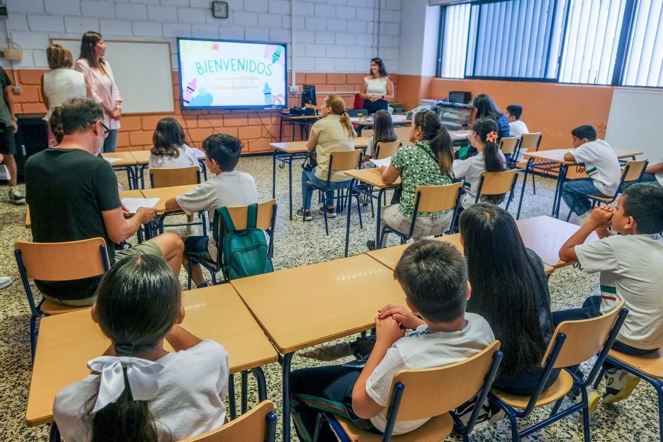 Primer día de clases del curso escolar 2025-26