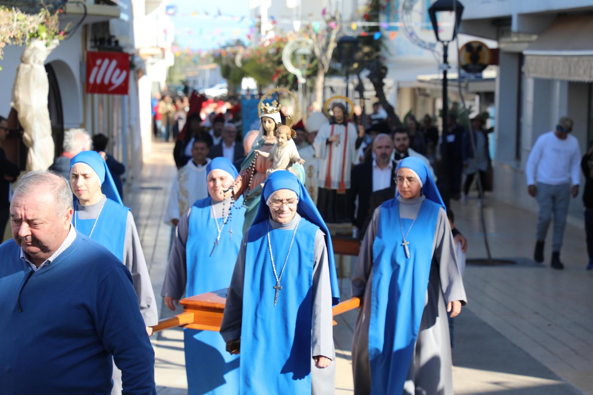 Todas las imágenes del día grande de las fiestas de Sant Francesc en Formentera