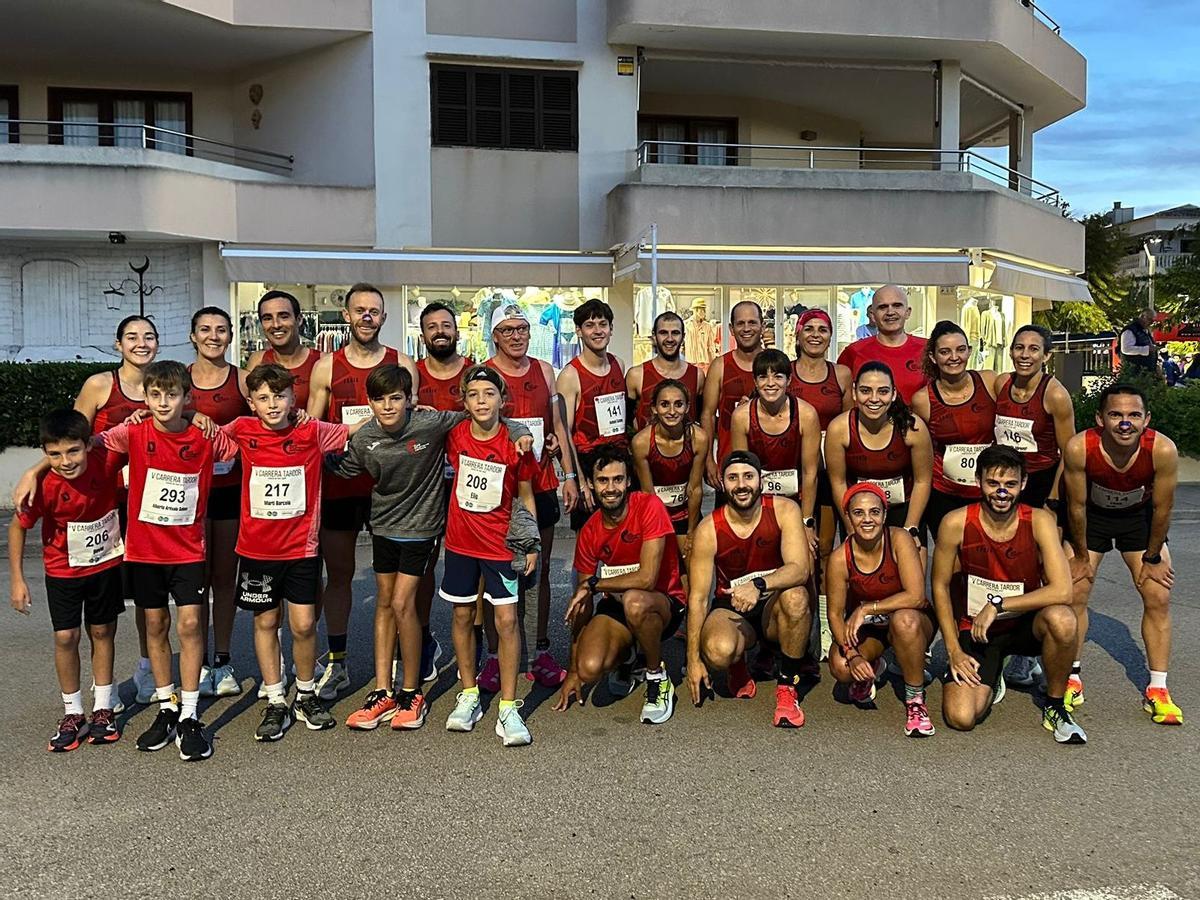 El CA Campos fue el club con más participantes en la Carrera de la Tardor de la Colònia de Sant Jordi