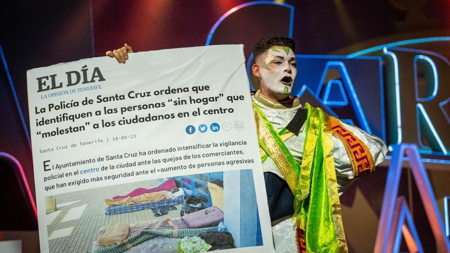 El jurado paralelo de EL DÍA califica a Mamelucos en la final de las murgas adultas del Carnaval de Santa Cruz de Tenerife