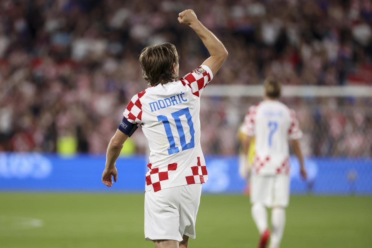 Un periodista italiano emociona a Modric: No te retires nunca