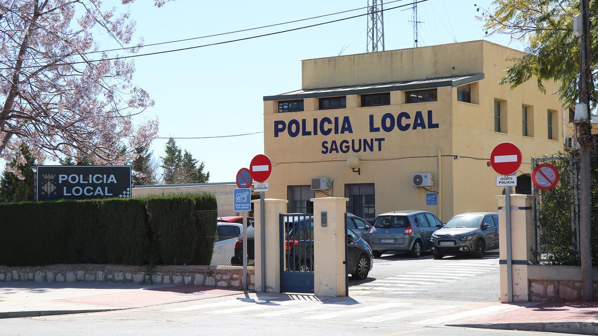 Central de la Policía Local de Sagunt.