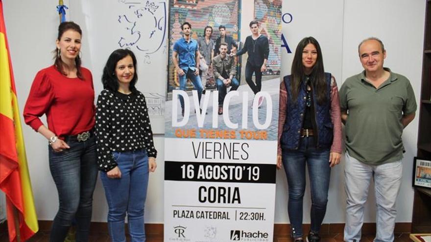 El grupo Dvicio actuará en la plaza de la Catedral el 16 de agosto