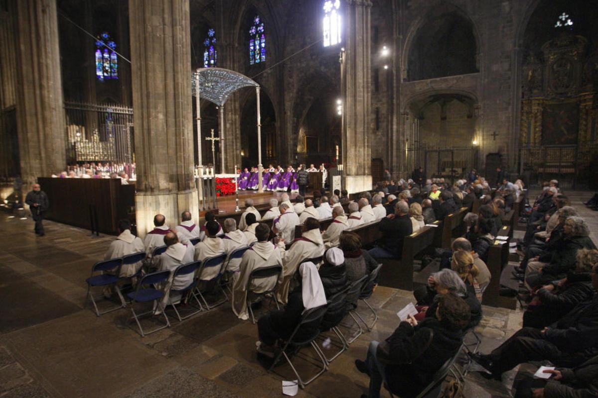 Missa exequial pel bisbe emèrit Jaume Camprodon Missa exequial pel bisbe emèrit Jaume Camprodon