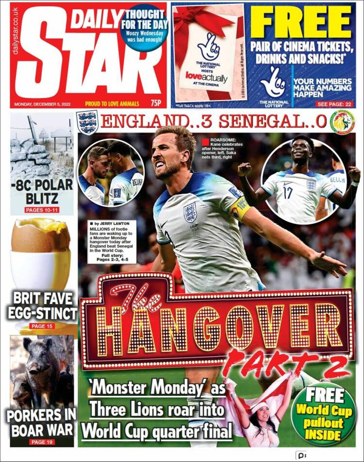 La prensa internacional, rendida a Mbappé e Inglaterra