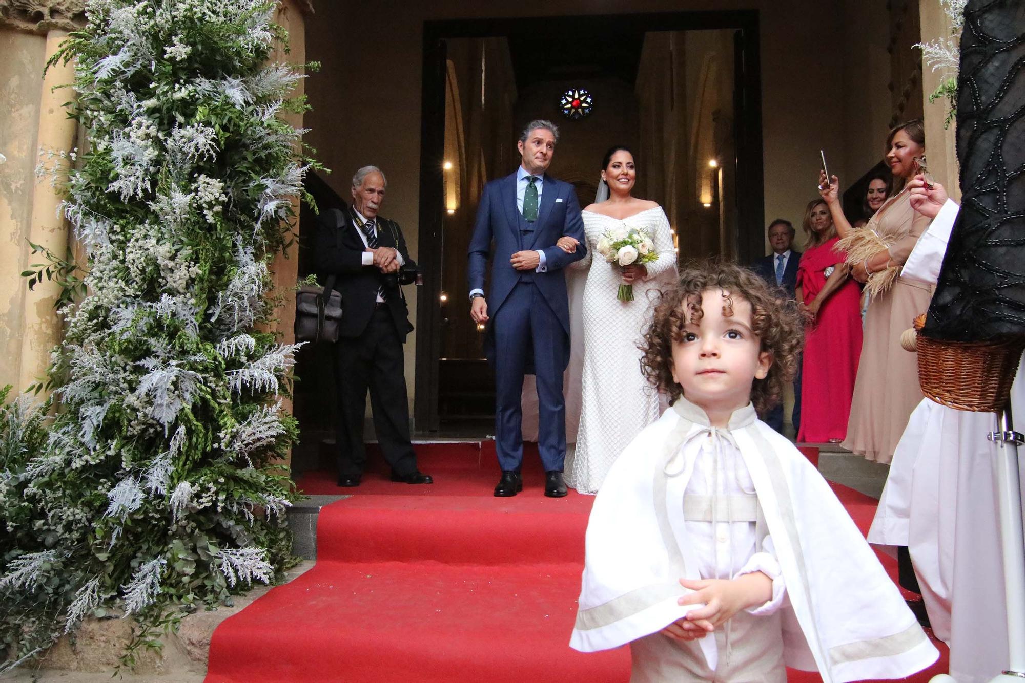 Las imágenes de la boda de Rafael González "Chiquilín" con María José Alcaide