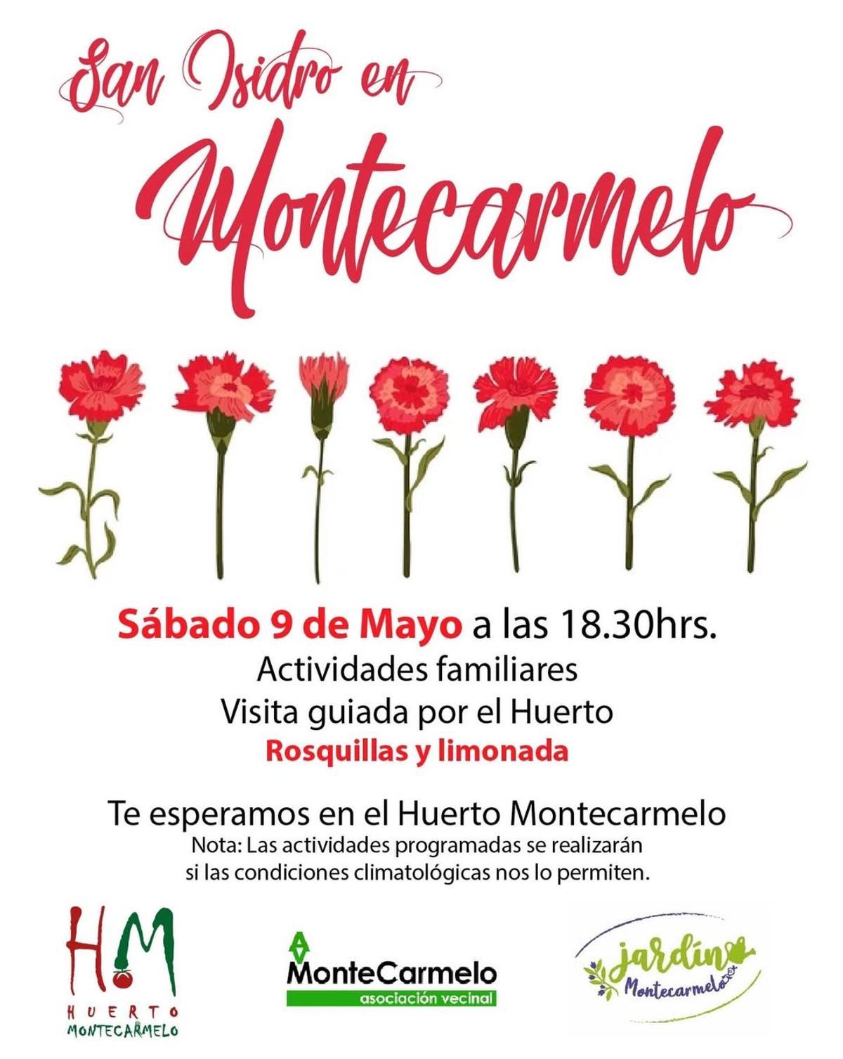 La actividad de carácter familiar es gratuita y está sujeta a las condiciones climáticas