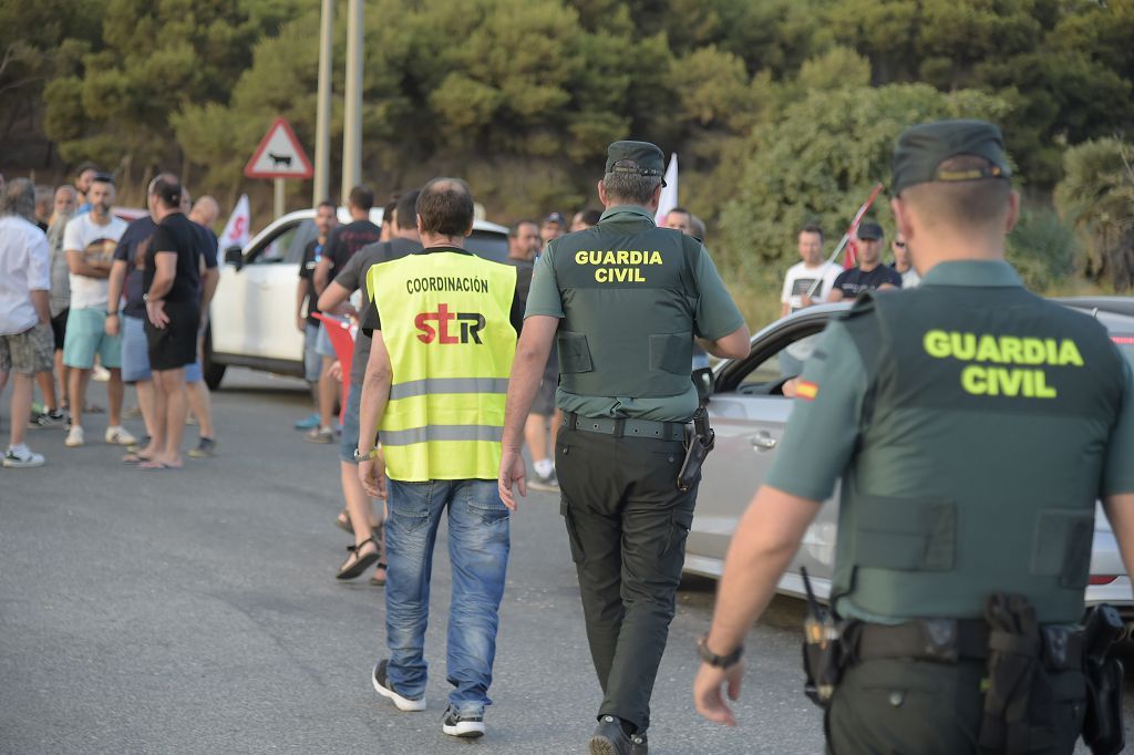 Huelga de los trabajadores de Repsol en Cartagena