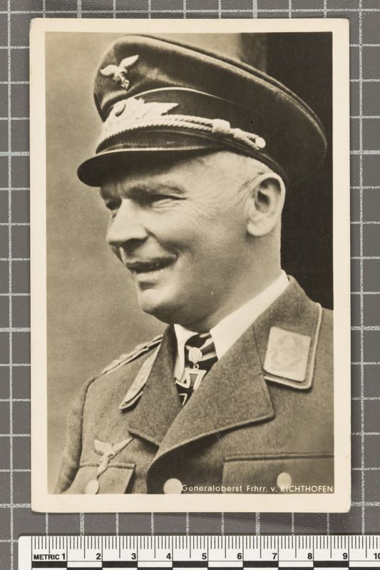 Wolfram Freiherr von Richthofen - Xeneral-xefe da Lexión Condor (1939)