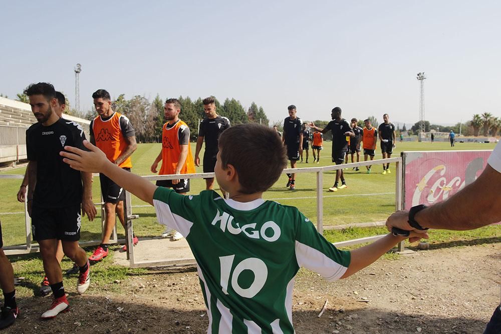 Primer entreno del Córdoba CF 2018-2019