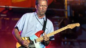 Clapton, en un concierto en Dallas, en el 2004.