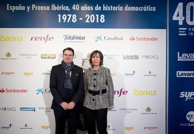 Photocall de la gala del 40 aniversario de Prensa Ibérica en Levante-EMV