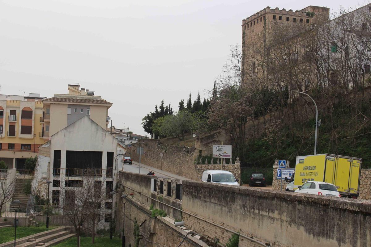 Una vista del casco antiguo de la ciudad desde el puente del Junquillo.