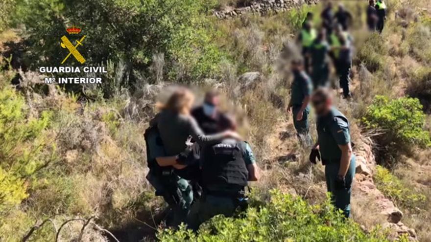 Rescate de una mujer en el Desert de les Palmes en Benicàssim