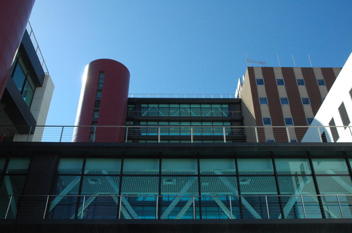 Fachada del Hospital Materno Infantil, donde ocurrieron los hechos.