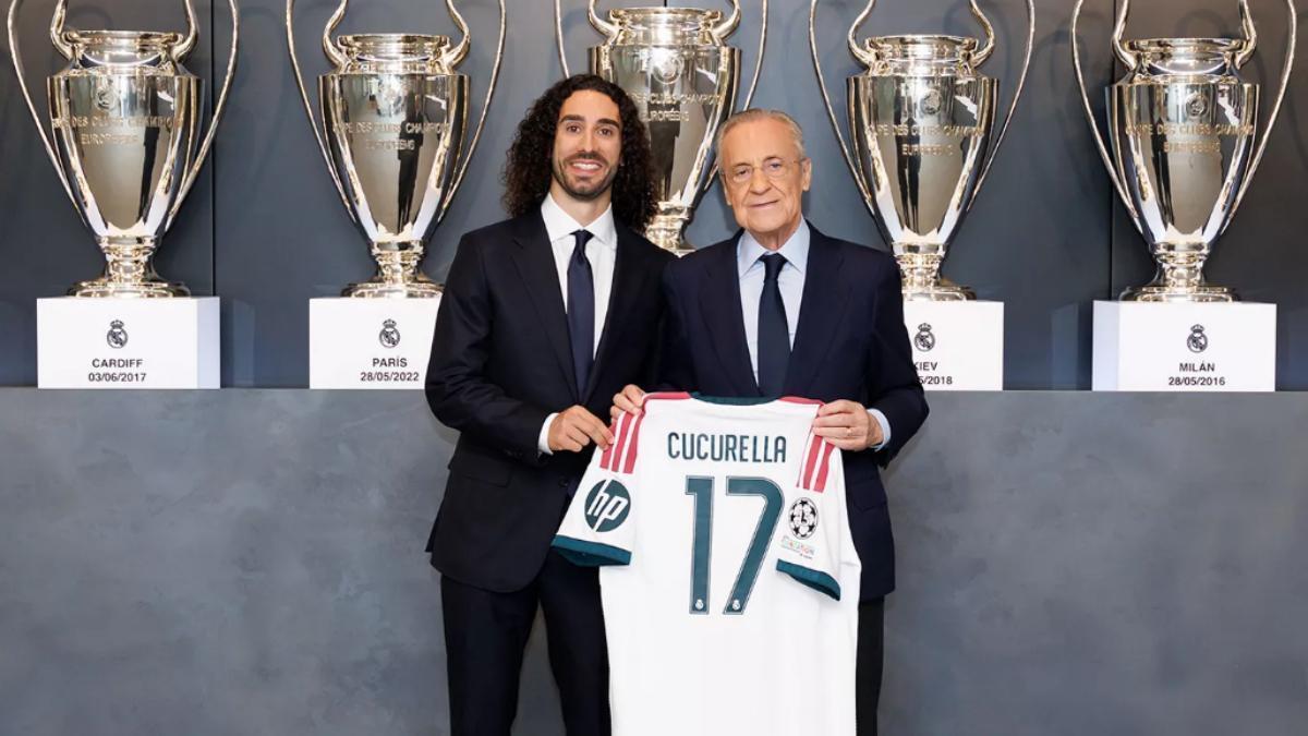LALIGA EA SPORTS | Cucurella, presentado como nuevo jugador del Real Madrid: «Es el mejor club del mundo»