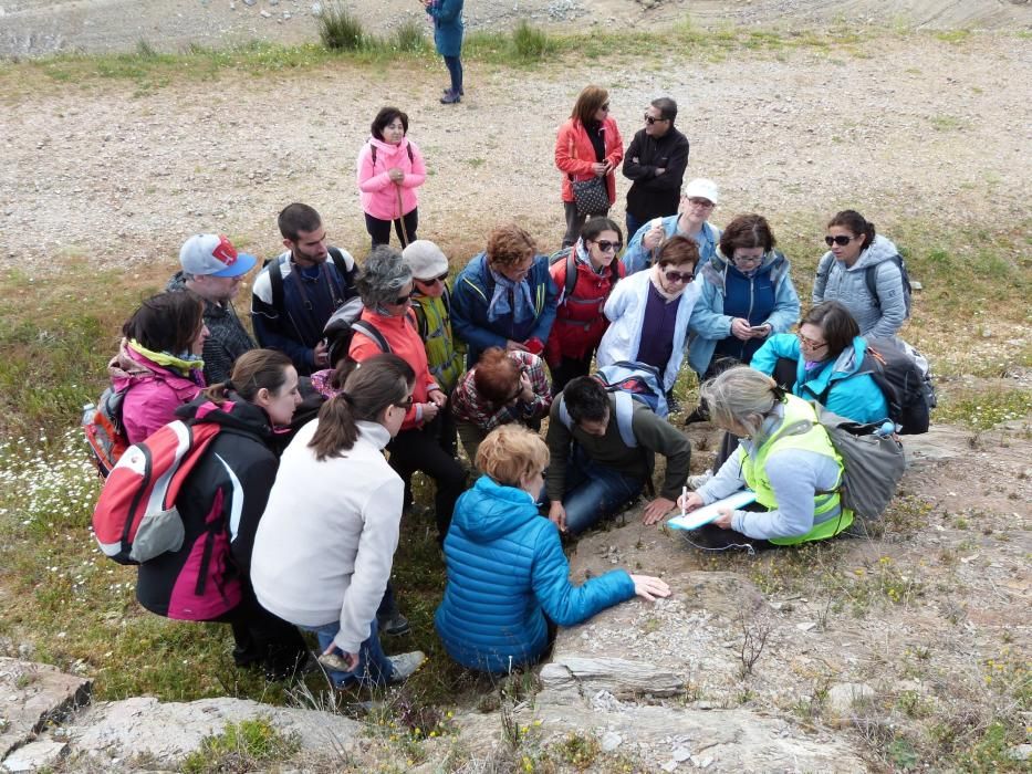 Visita de geólogos por Arribes