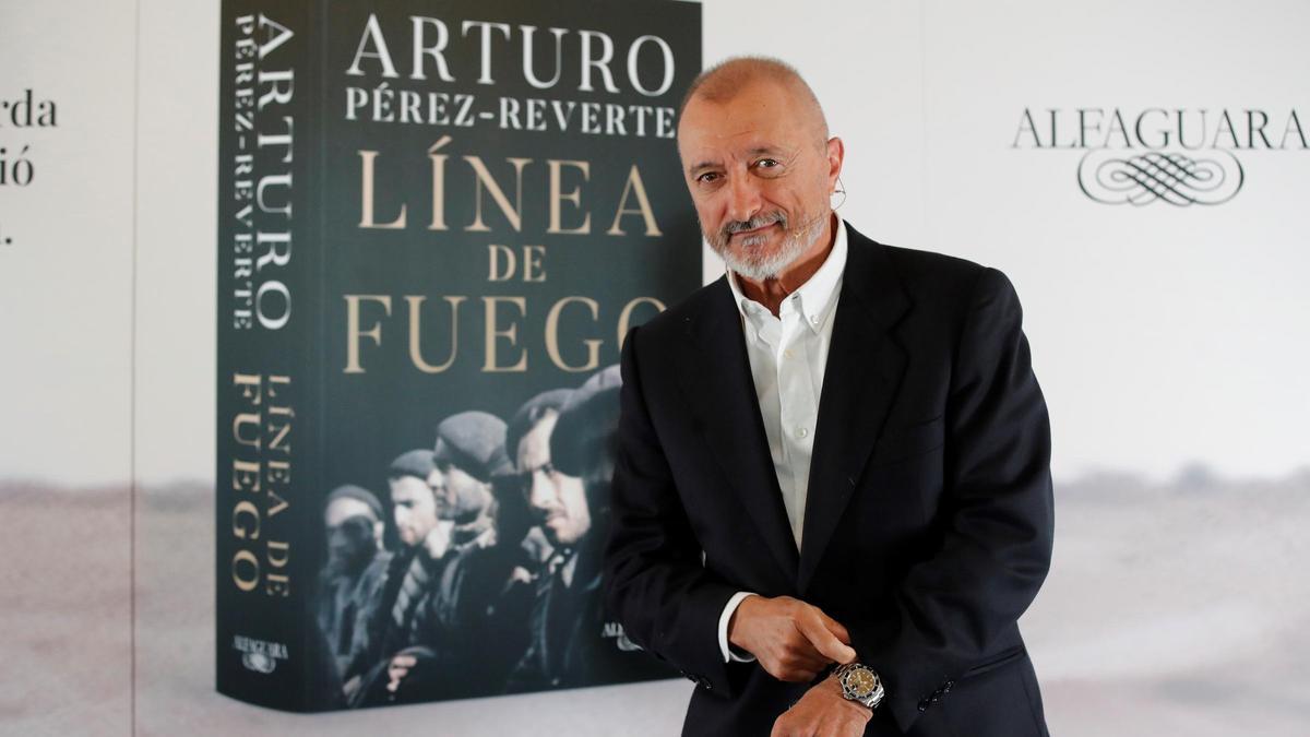 El escritor Arturo Pérez-Reverte.