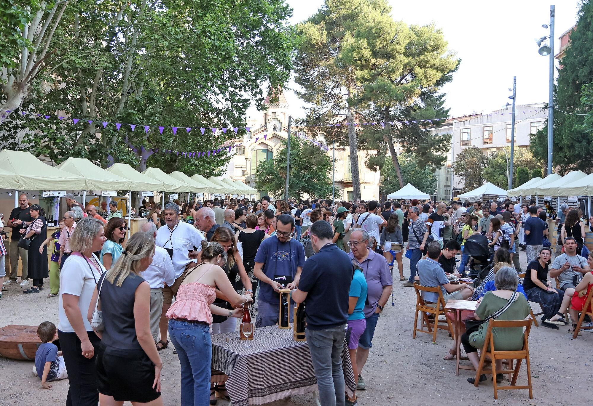Fira ViBa de Manresa, al pati del Casino