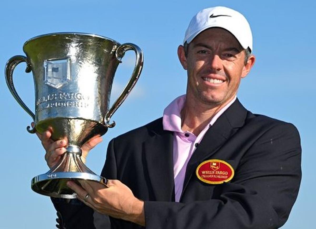 Rory McIllroy ganó por cuarta vez el Wells Fargo Championship en Quail Hollow