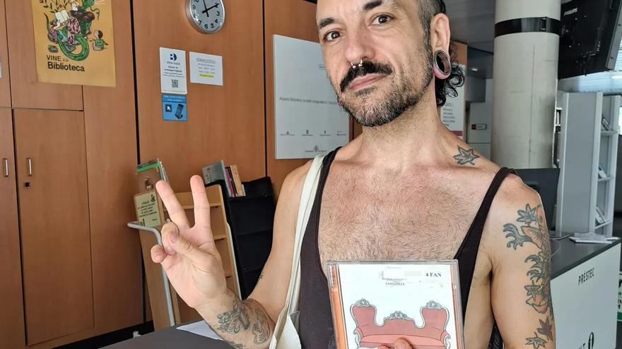 Un CD torna a la biblioteca de Figueres 19 anys després