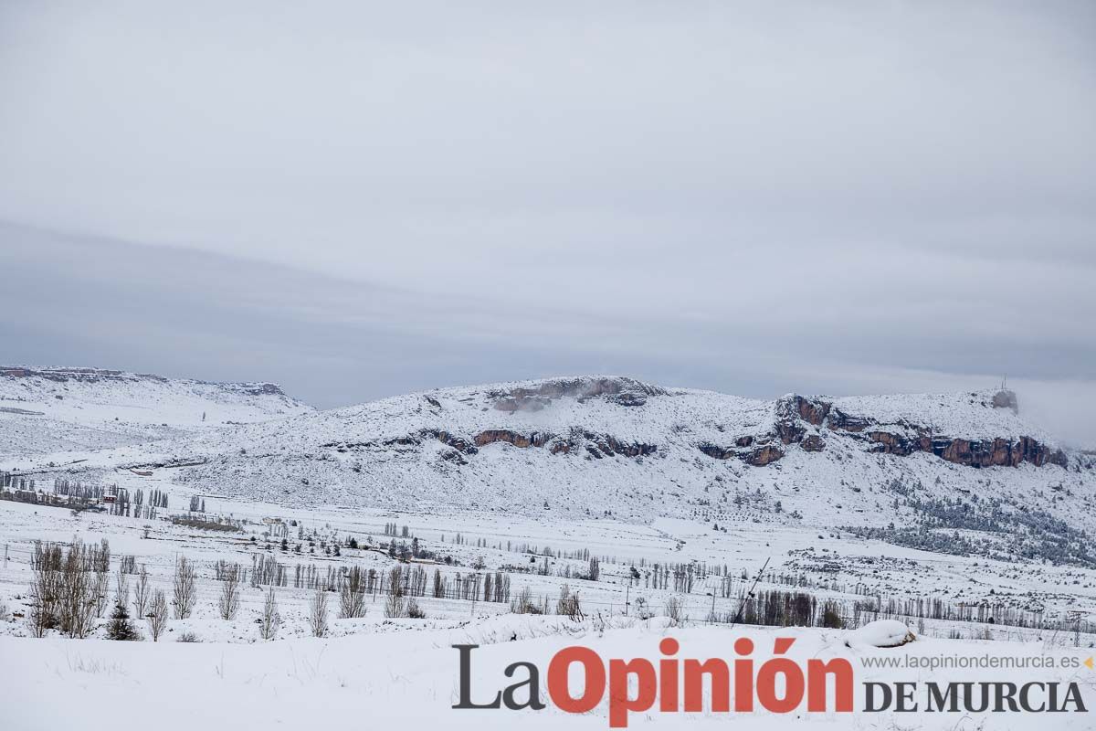 La comarca del Noroeste ofrece una estampa invernal