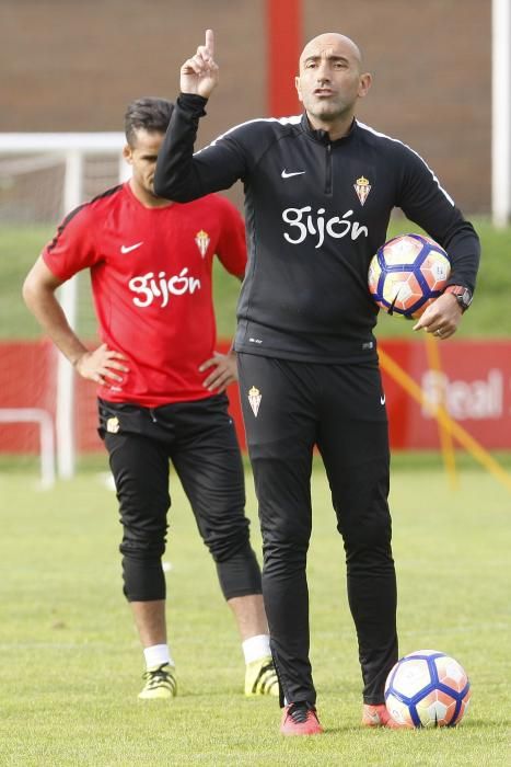 Entrenamiento del Sporting