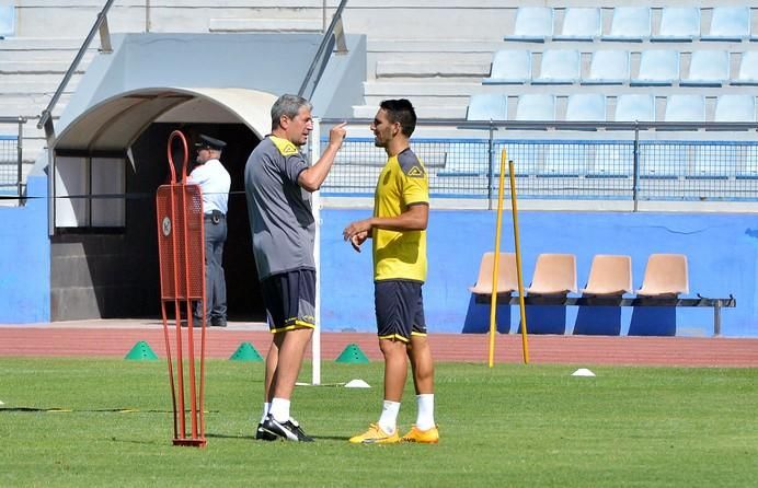 Primer entrenamiento de la UD Las Palmas