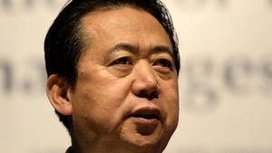El expresidente de Interpol Meng Hongwei.