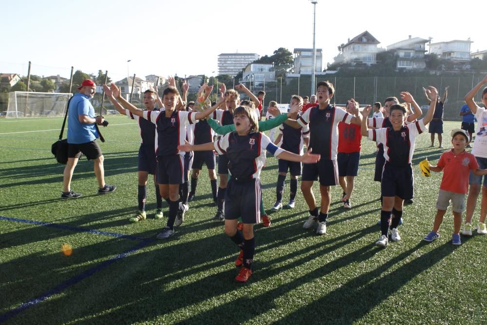 Val Miñor, Celta y Areosa se reparten el botín de la Vigo Cup