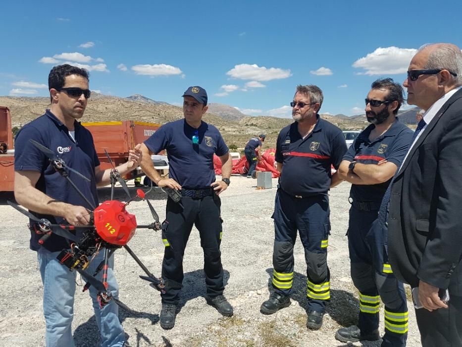 Dron para los Bomberos