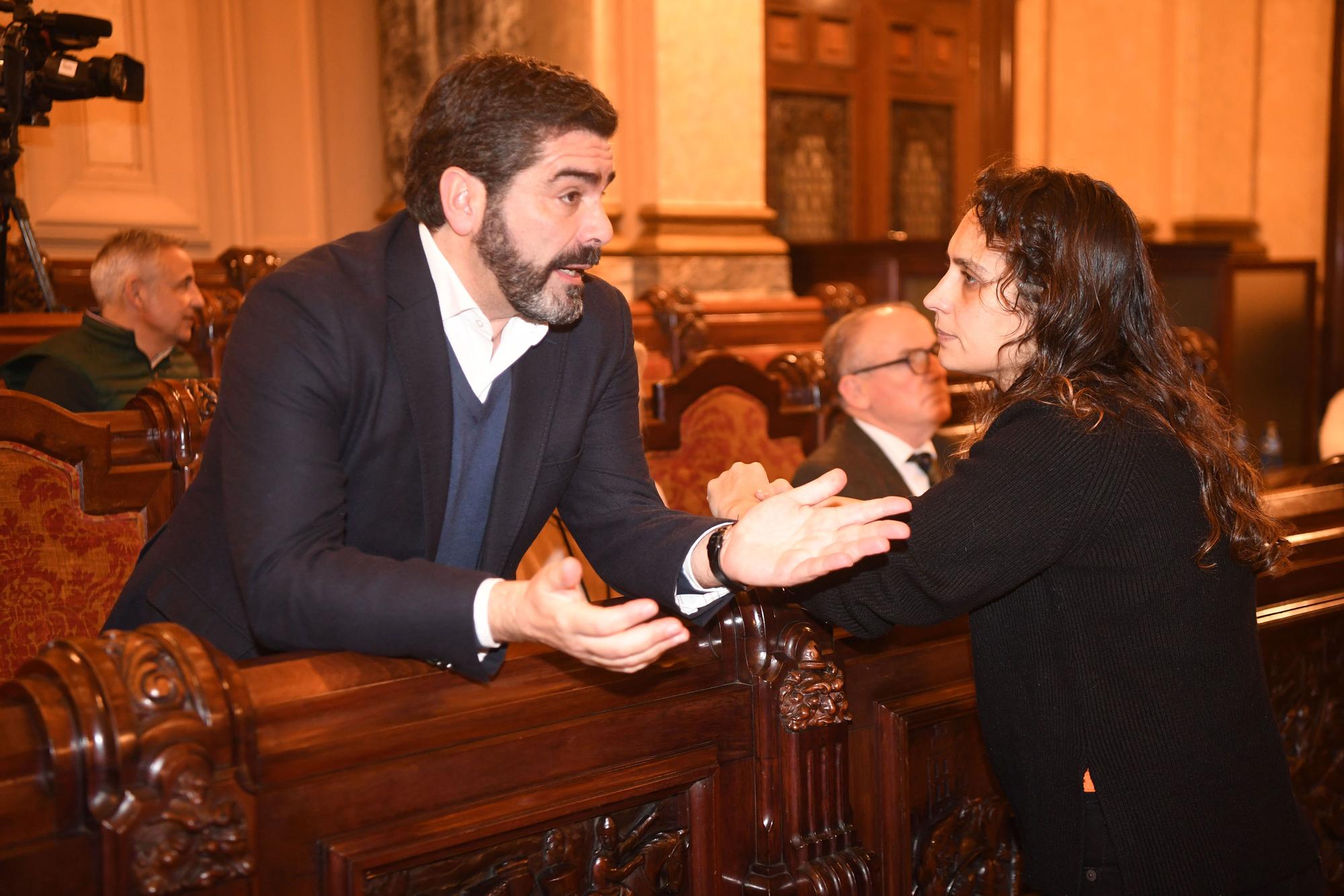 Pleno en A Coruña