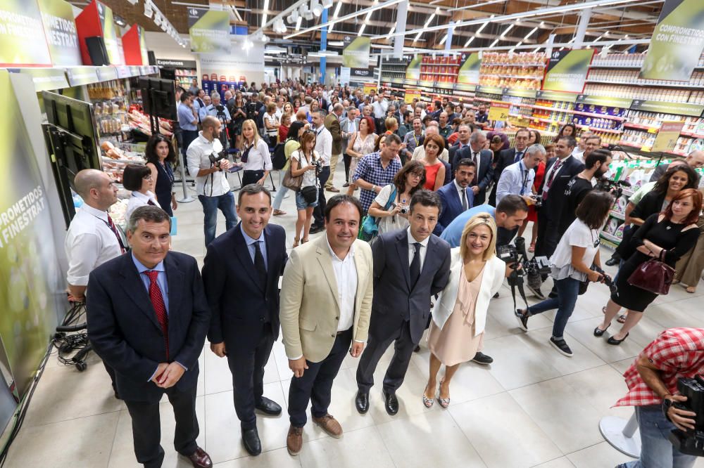 Carrefour reinaugura su supermercado en Finestrat