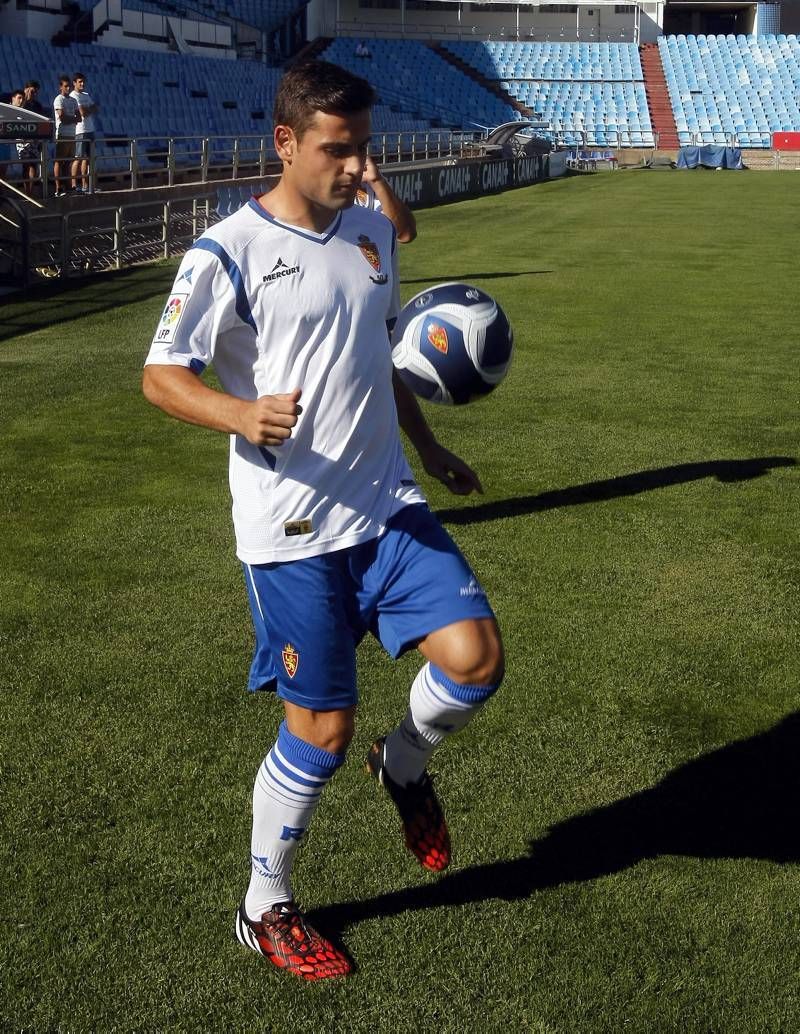 Presentación de Eldin y Dorca como nuevos jugadores del Real Zaragoza