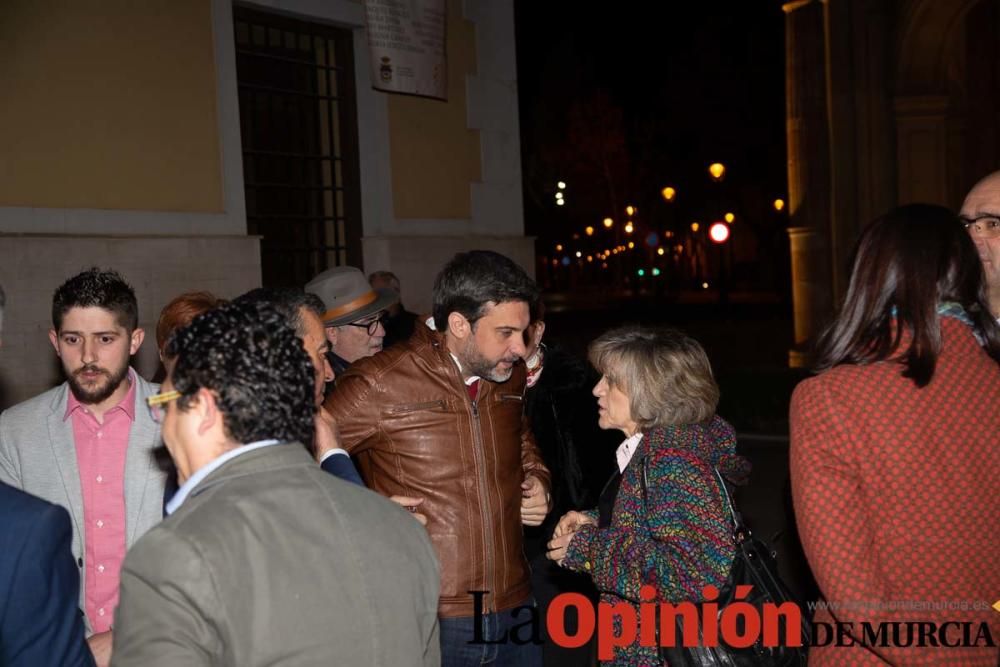 Presentación candidatura PSOE en Caravaca