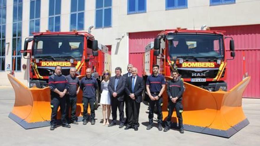 Los bomberos aumentan su flota