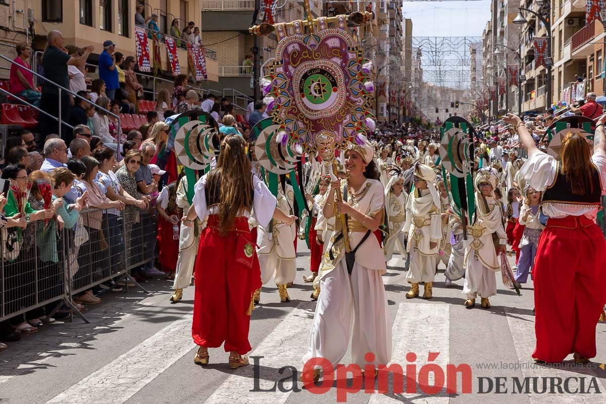 Desfile infantil del Bando Moro en las Fiestas de Caravaca