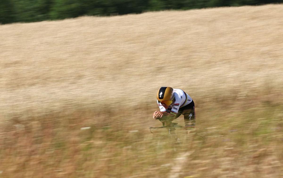 Evenepoel vola en la crono i destrossa el Dauphiné Evenepoel vola en la crono i destrossa el Dauphiné