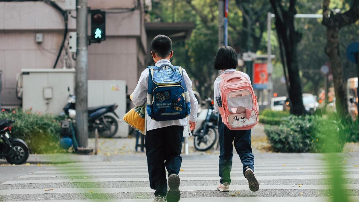 Niños de vuelta al cole
