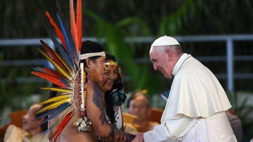 El Papa denuncia la opresión que viven los pueblos indígenas