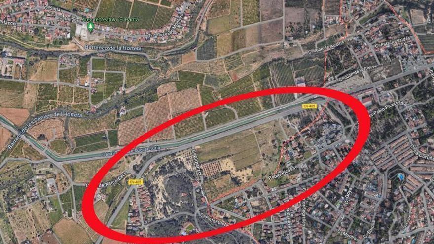 Salen a subasta, un 82 % más barato, 35.000 metros cuadrados para construir viviendas en el Vedat del Torrent