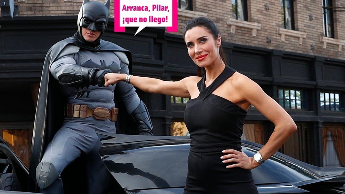 Pilar Rubio y Batman